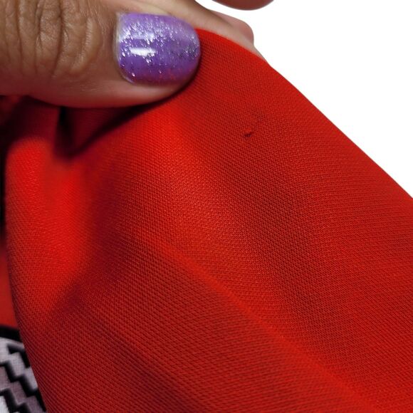 NIKE Kids Jacket Dri-Fit Long Sleeves Full-Zip Hooded Red Size 4/XS Pre-Own - Picture 7 of 11